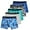 Sea Shark, variant on INNERSY Boys Underwear Stretchy Cotton Soft Boxer Briefs for 6-18 Teen Boys 5 Pack(Large,Black/Gray)
