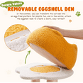 thumbnail image 5 of MEWOOFUN Egg-Shaped Cat Tree - Multi-Level Play Tower with Sisal Scratching Posts, Cozy Removable Bed & Space-Saving Design for Cats, 5 of 7