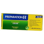 Preparation H Hemorrhoidal Cream, Maximum Strength 0.9 oz (26 g) Pack of 4