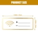 thumbnail image 4 of ACRYLIC Wifi Sign Rewritable Cuenta y contraseña Wifi Signo para Tienda Pública, 4 of 4