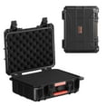 thumbnail image 1 of VEVOR 0.56 Cu.ft Weatherproof Hard Case with Handle Clips Padlock Holes PU Foam, 1 of 9