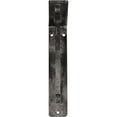 thumbnail image 2 of Ekena Millwork 1 1/2"W x 5 1/2"D x 8"H Crawley Wrought Iron Bracket, (Single center brace), Antiqued Warm Silver, 2 of 10