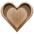 thumbnail image 1 of Bandeja de Madera con Forma de Corazón para Frutas Decorativas, Apilable para Aperitivos y Postres, 1 of 5