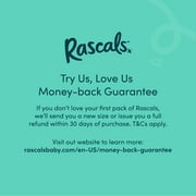 Rascals Premium Absorbent Baby Diapers Size 5, 64 Count