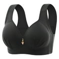 thumbnail image 2 of Ahuyic Summer Womens Bras,Plus Size Bras for Women,Middle Aged And Elderly Bras Without Steel Rings Large Size Underwear Front Button Style Bra Comfortable Bra, 2 of 3