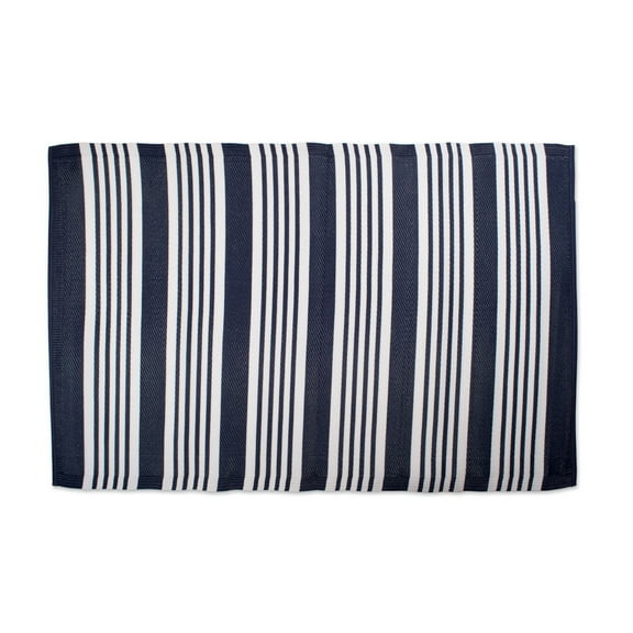 DII Dishtowel Set Holiday Ornaments And Stripes (Set of 2)