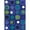 Indigo/Nylon, variant on 5 ft. 4 in. x 7 ft. 8 in. Circle Back Rectangle Area Rug Sapphire