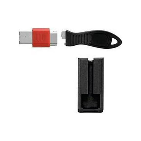 Kensington K67915WW USB Port Lock with Square Cable Guard 10 Unit Min Ds Only