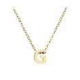 thumbnail image 2 of Initial Necklaces for Women Men A-Z Gold Personalized Name Pendant Charm Necklace Fashion Jewelry Accessories Gift, 2 of 3