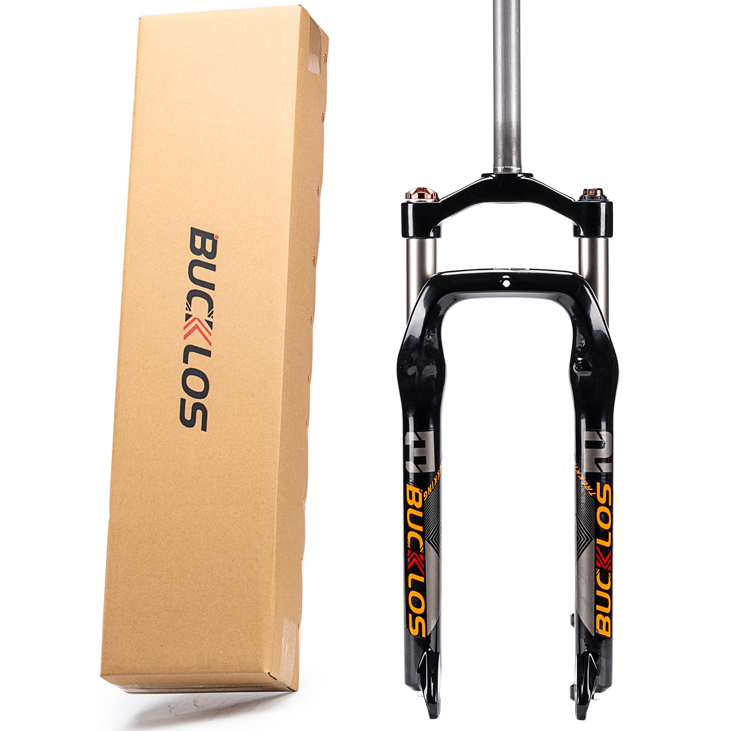 BUCKLOS 26 inch Beach Snow Bike MTB Suspension Fork for 4.0 Fat Tires