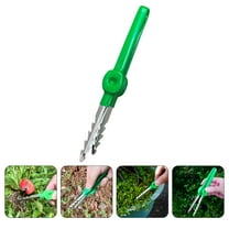 Pretyzoom Outdoor Gardening Tweezer Stainless Steel Home Use 1Pack 7.5x0.9x0.4In
