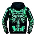 thumbnail image 3 of HNMKIU Boys Halloween Skeleton Top Soft Comfortable Kids T-Shirt With Graphic for Toddlers Children, 3 of 5