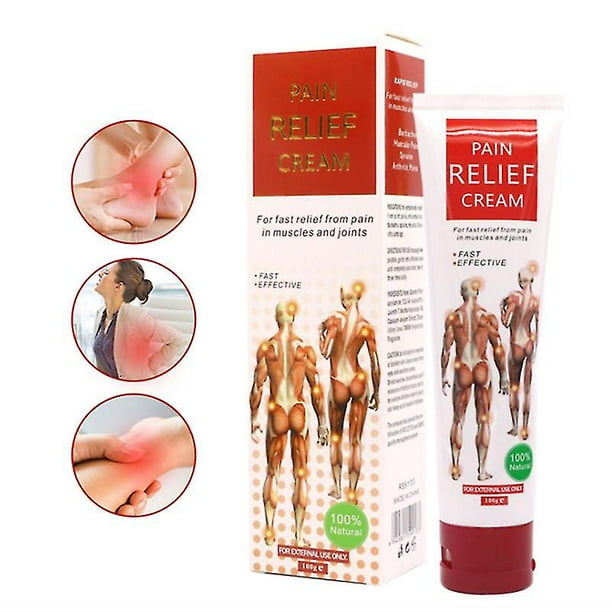 Pomada ácida de 100g, crema de masaje muscular relajante y activadora para meridianos, alivia la fiebre muscular en todas las articulaciones