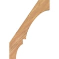 thumbnail image 3 of 3 1/2"W x 26"D x 38"H Balboa Smooth Knee Brace, Western Red Cedar, 3 of 4