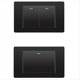 thumbnail image 3 of Interruptores Eléctricos de Pared, Interruptor de Luz, 1 Unidad, Panel de Vidrio Templado de 118 mm X 74 mm, Interruptor de Botón Mecánico, Color Negro., 3 of 6