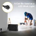thumbnail image 3 of Focos LED Onforu para exteriores, 200 W, 19 000 lm, IP66, 6500 K, 2 unidades, 3 of 7