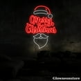thumbnail image 4 of Glowneon Merry Christmas Neon Sign, Merry Christmas Led Sign, Custom Santa Hat Neon Light, 4 of 5