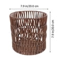 thumbnail image 2 of Luxshiny Cesta De Almacenamiento Tejida Color Marrón Para Organización De Cosméticos Y Snacks En El Hogar, 2 of 6