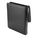 thumbnail image 2 of Trading Card Binder, 9 Pockets Baseball Card Binder Sleeves with Zipper, Card Case for Game/Football/Baseball Card Black, 2 of 7