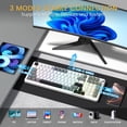 thumbnail image 3 of Teclado Mecánico Gamer Inalámbrico Redragon K742 RGB con Perilla, 3 of 9