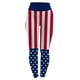 thumbnail image 2 of MKLEKYY Leggings estampados del Día de la Independencia para mujer, mallas deportivas de cintura alta para entrenamiento, correr, pantalones de yoga con realce, 2 of 3