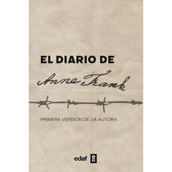 El diario de Anne Frank, de Frank Anne, EDAF, Pasta blanda
