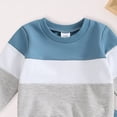thumbnail image 5 of TOWED22 Newborn Infant Baby Girl Clothes Outfits Fall Winter Long Sleeve Sweatshirts Pants Cute Baby Girl Outfits Set Size:0-6 M,Color:Blue, 5 of 5