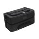 thumbnail image 3 of Bolsa de maquillaje de gran capacidad, organizador de esmaltes de uñas para mujeres maquilladoras. negro, 3 of 9