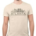 thumbnail image 2 of Skyline Atlanta Georgia Shirt Unisex Medium Natural, 2 of 5