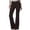 Coffee, variant on Dress Pants for Women Flare High Waisted Stretchy Work Trousers Business Casual Office Pants Comfortable with Pockets
