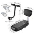 thumbnail image 1 of Bicycle accessories: Rear children's bicycle saddle with backrest, handlebars and footrest, 1 of 5