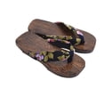 thumbnail image 3 of Paulownia Children Clogs Baby Slippers COS Student Clogs Flops Size 18-26 Black, 3 of 8