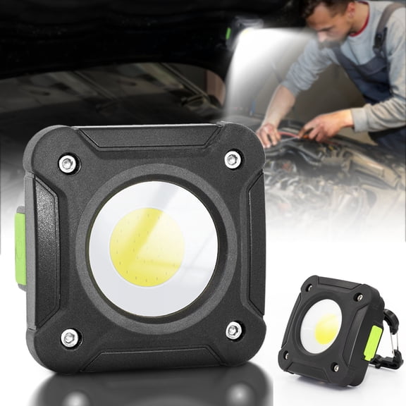 Durapower LED Work Light 1000LM Rechargeable Magnetic Light with Hook Waterproof Portable Flashlight for Car Repair Camping Job Site