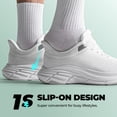 thumbnail image 2 of NORTIV 8 Men's Slip On Walking Shoes Hands Free Running Tennis Cushioning ActiveBreeze Non Slip Athletic Gym Workout Comfortable Fashion Sneakers, 2 of 8