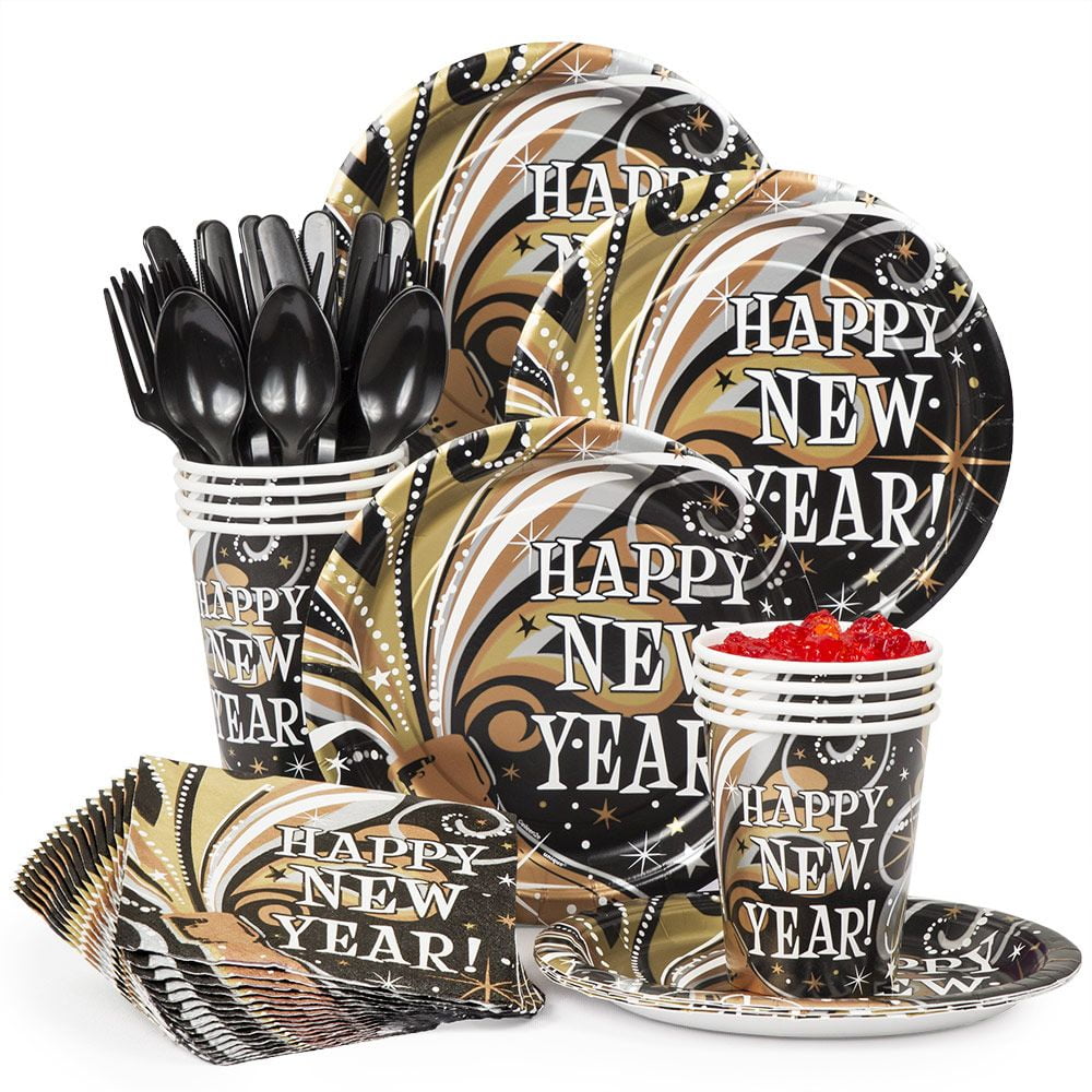New Year's Burst Standard Kit (Serves 8) New Year Eve Party Supplies