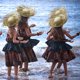 thumbnail image 5 of Sombrero Hercicy Hawaiian Luau Pava de Straw Hats, 10 unidades, para adultos, 5 of 6