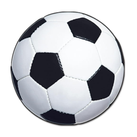 24 Pack Beistle Soccer Ball Party Cutout