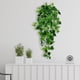 thumbnail image 5 of Adorno de pared verde artificial, adorno de pared con flores de plástico, decoración de pared verde artificial, arte de pared con plantas de hojas grandes, decoración fácil para el hogar,, 5 of 9