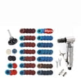 thumbnail image 4 of Poratble Mini 1/4 Air Angle Die Grinder 90 Degree Pneumatic Grinding Polisher Mill Engraving Machine With Sanding Discs Tool Kit, 4 of 7