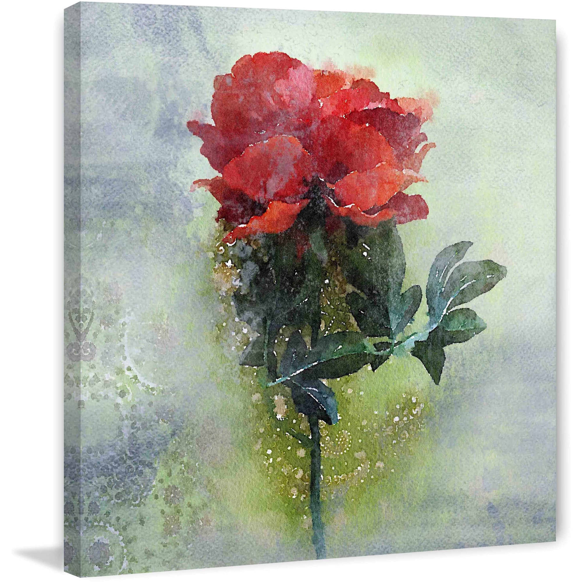 "In Full Bloom" Painting Print on Wrapped Canvas