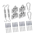 thumbnail image 3 of LOVIVER Shade Sail Hardware Kit Awning Attachment Set for Garden Backpacking Camping, 3 of 8