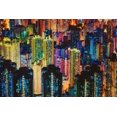 thumbnail image 2 of Meneely, Dan 14x11 White Modern Wood Framed Museum Art Print Titled - Night Life, 2 of 4