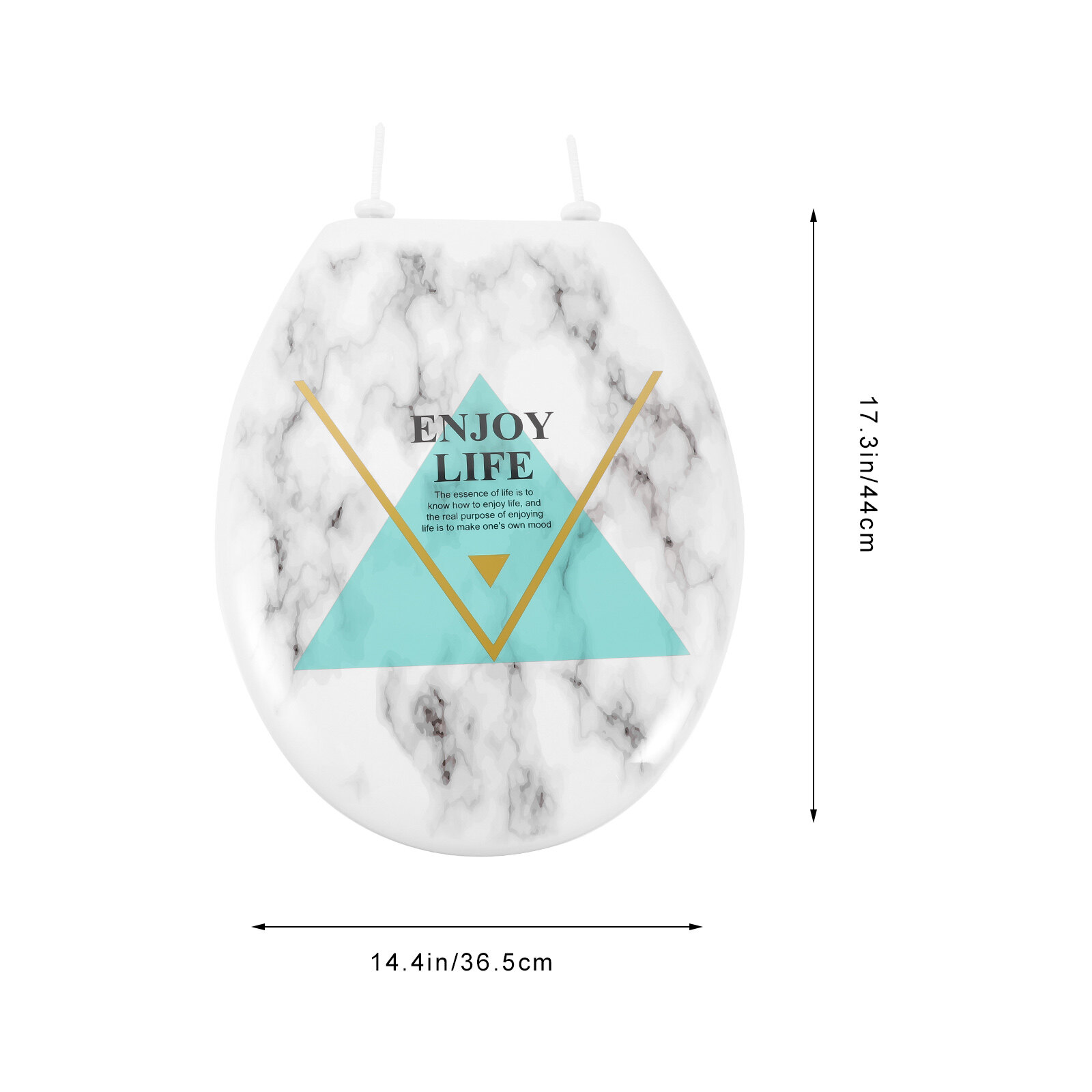 Bathroom Toilet Seat Marble Plastic Toilet Seat Marble Effect Toilet