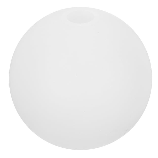 Farola acrílica con forma de globo, pantalla de lámpara, lámpara decorativa para el hogar, exterior, jardín, luz solar esférica de 120 mm.