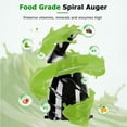 thumbnail image 3 of Cold Press Juicer Machines : 5.1" Wide Feed Chute Slow Masticating Juicer for Whole Fruits & Vegetables, Easy to Clean, High  Yield, , Black, 3 of 6