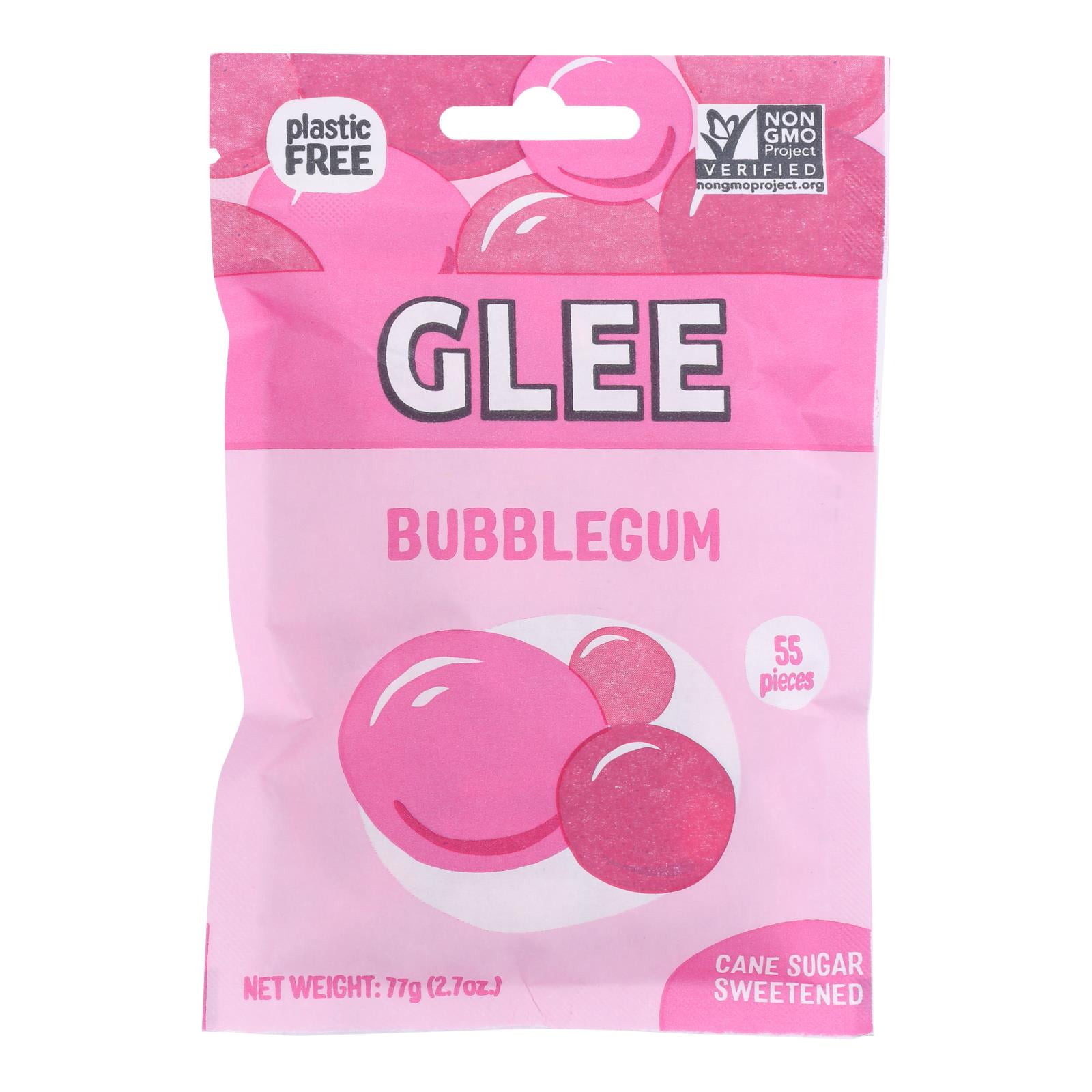 (6 Pack) Glee Gum Bubble Gum, 55 Each