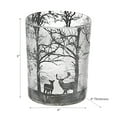 thumbnail image 2 of Christmas Frosted Votive Holder Shadow In The Woods, 2 of 3