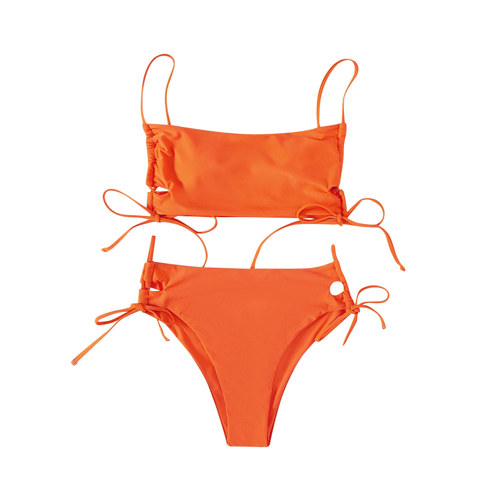 Corashan Bathing Suit for Women 2 Piece Bikini Women's Sexy Neck Bikini