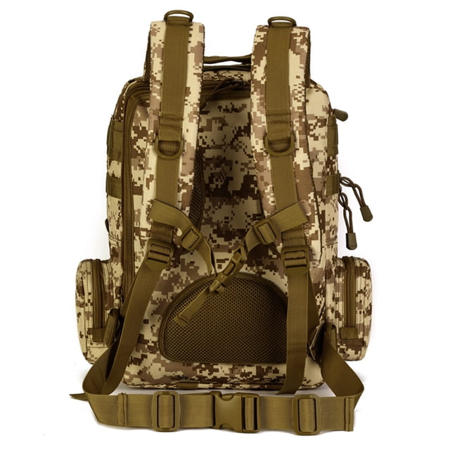 Bolsa de camping Sonducket Unisex Resistencia al desgaste Nylon 30L Ganchos Digital del desierto