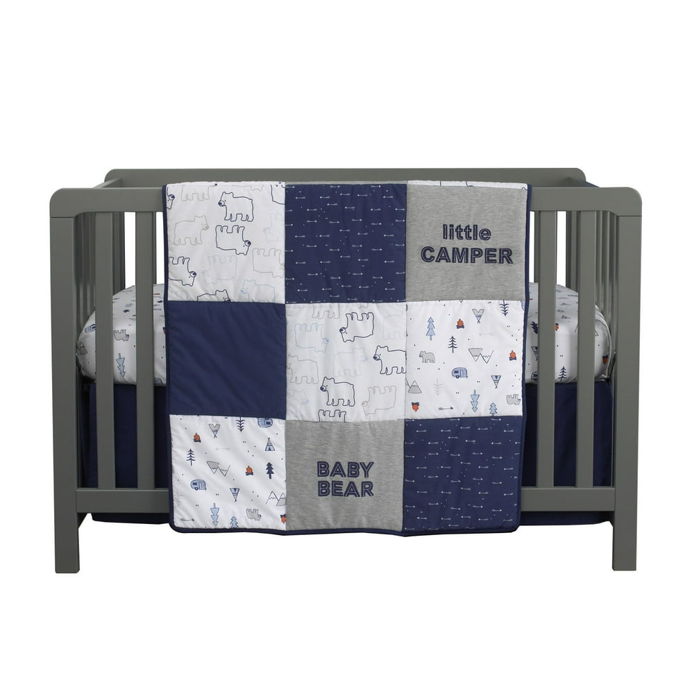 Explore Baby Bear 4 Piece Nursery Crib Bedding Set by Carters